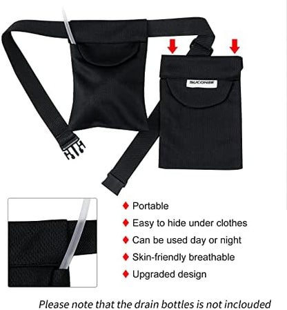 SUCONBE breast surgery care kit highlighting the high-elastic stretch band on the black waist belt.