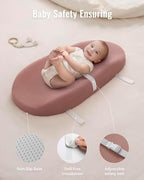 Nursery setting with Blissful Diary muslin changing pad