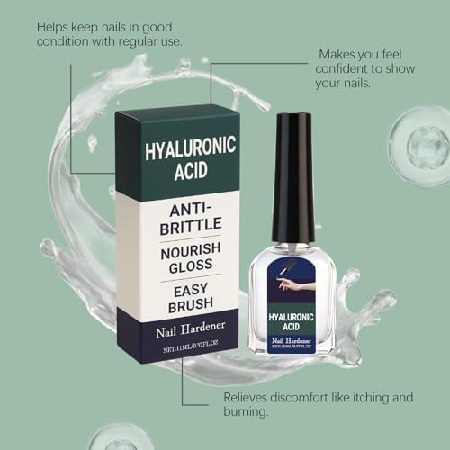 Close up of nail serum application on cuticles