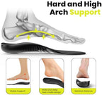 Side profile of Welnove heavy duty arch support for flat feet relief.