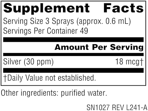 Source Naturals liquid spray pump nozzle and cap detail