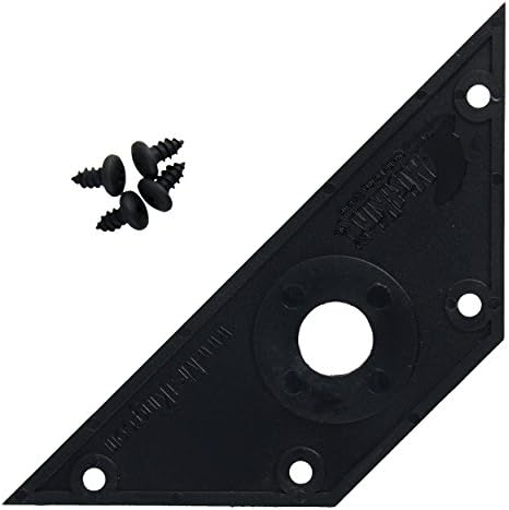 MistKing Screen Top Wedge showing mounting holes and 90 degree angle
