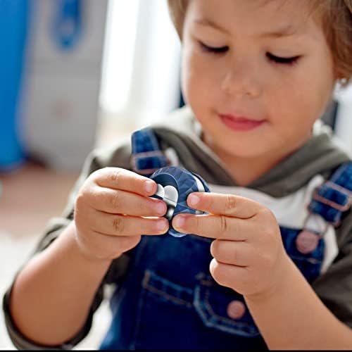 Authentic WUQID imported blue orbit ball toy packaged and ready for stress relief play.