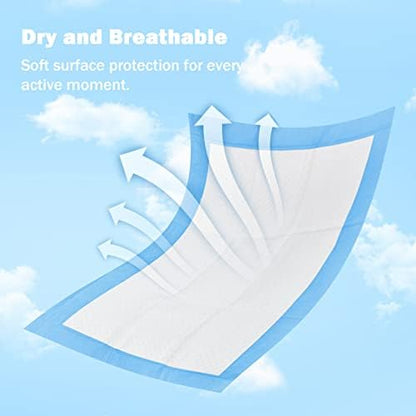 Foryee disposable liners used on a nursery changing table