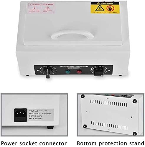 Side profile of Buto 300W metal tool sterilizer