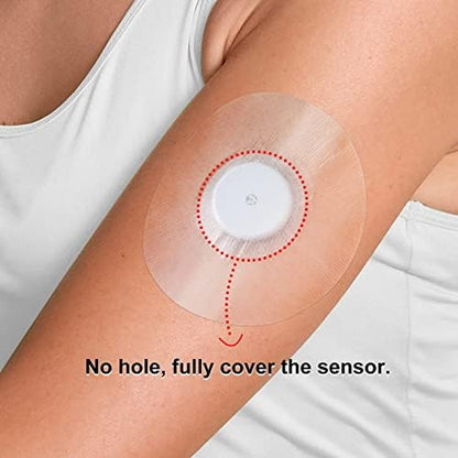 Step by step application process of the transparent skin friendly medical patch with precut backing paper.