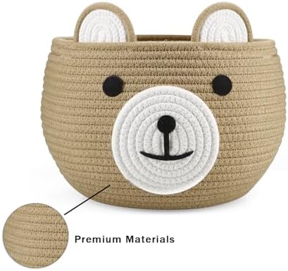 Top down view of PandaEar bear design baby organizer