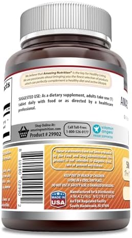 Amazing Formulas Rutin dietary supplement nutrition facts label