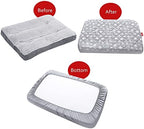 Noiseless cat and dog bed cover replacement styled in a modern home living room.