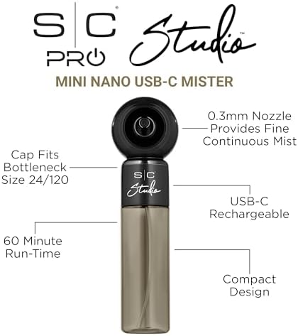 StyleCraft High Pressure Atomization Mister showcasing the precision nozzle head