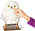 Close up of the touch sensors on the head of the Wizarding World Hedwig companion toy