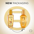 Hair oil serum with 6 flower extracts for soft weightless locks