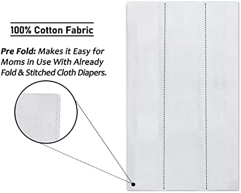 Ruvanti 10 pack cloth diapers packaging