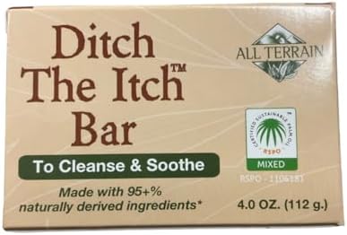 Imported USA skincare All Terrain four ounce hypoallergenic soap for sensitive skin.