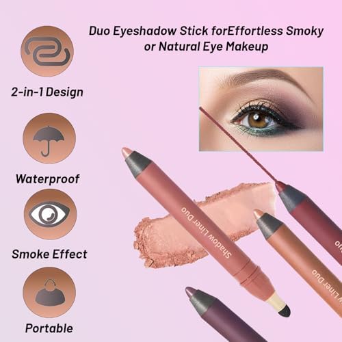 Applying Fijemya duo liner to the eyelid