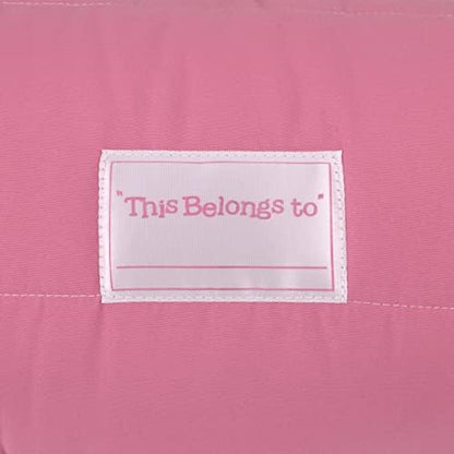 NoJo daycare nap mat built in pillow section close up detail