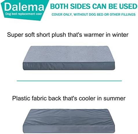 Underneath view of the non slip heavy duty base fabric of the Dalema pet bed cover.