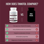 Approved Science Tinnitol inner ear health dietary supplement side view