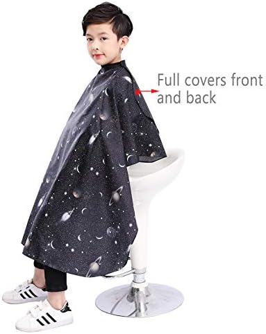 Perfehair salon cape for boys showcasing durable stitching and build