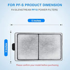 Twelve pack aquarium filter cartridges organized for long term fish tank maintenance.