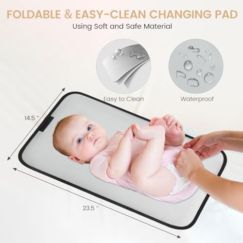 LOVEVOOK travel backpack attached to stroller using buckles