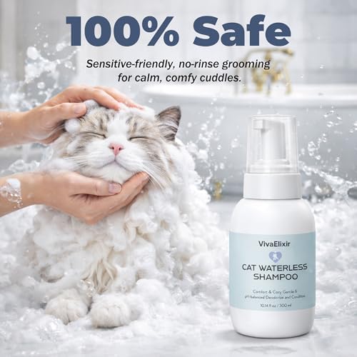 USA imported Pal.Being waterless feline shampoo and conditioner container
