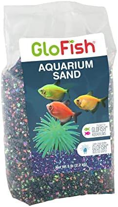 GloFish black sand package back label instructions