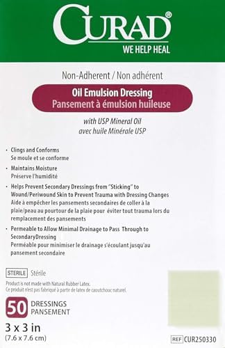Curad imported USA first aid non adherent gauze pads for lacerations