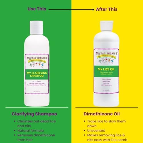 My Hair Helpers Clarifying Shampoo for dimethicone removal