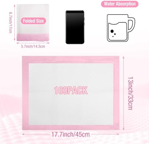 Cabaubl changing pads stack displaying pink and white quilted surface