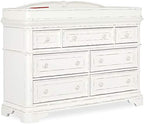 Evolur Westbury changing tray four-sided compartment view