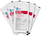 Applying Globe first aid cream to a minor scald for pain relief