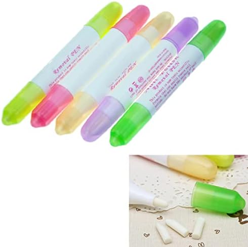 Set of five nail polish remover corrector pens in various colors