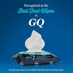 Skincare wipes for diabetic foot care and eczema relief.