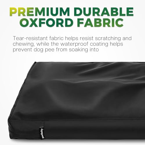 Pawfinity odor free waterproof pet cushion protector for puppies and senior dogs