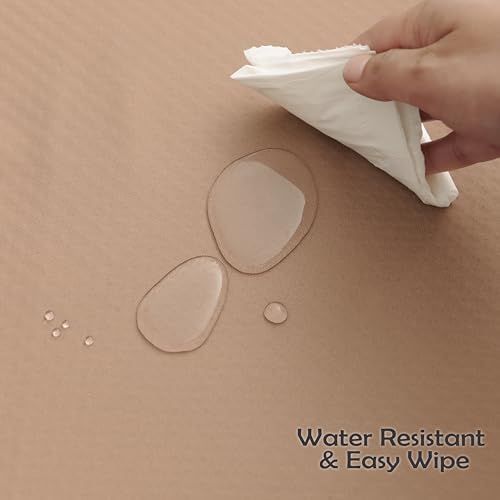 Triluby non slip floor protector backing with silicone dots close up view