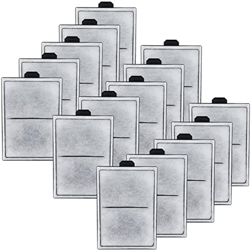 HiTauing replacement aquarium filter inserts demonstrating the three layer chemical filtration design.