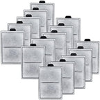 HiTauing replacement aquarium filter inserts demonstrating the three layer chemical filtration design.