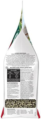 Oxbow senior rabbit food bag next to measuring cup