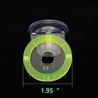 Kcrygogo four piece marine frag brackets glowing under blue reef tank lighting conditions