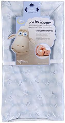 Delta Children Serta Perfect Sleeper Contoured Changing Pad bottom non-skid material detail