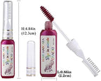 White hair color chalk stick wand detail