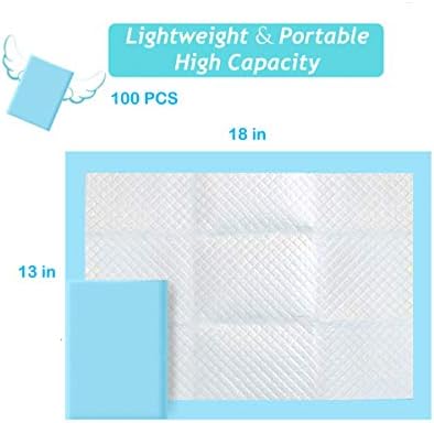 Buyockss baby underpads showing leak proof four side seals