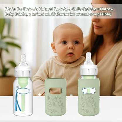 Four pack KingKam silicone bottle sleeves in various colors