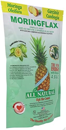 All natural Moringflax blended superfood powder for digestive and metabolic support