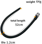 Close up of the smooth 20 inch silicone nozzle for personal hygiene.