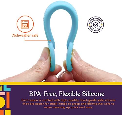 Packaging view of the authentic USA imported Special Supplies sensory oral motor spoons for kids.