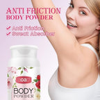 Underarm and thigh sweat protection powder for women