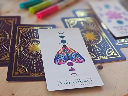 Metaphoracle 80 card deck spread on a table