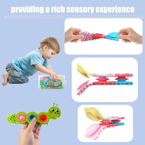 Iceacrin sensory toys for travel and Montessori learning